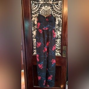 Floral jumpsuit